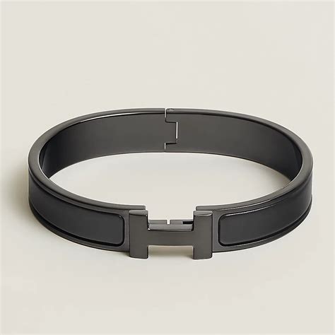 hermes black bracelet mens|fashion accessory Hermes h bracelet.